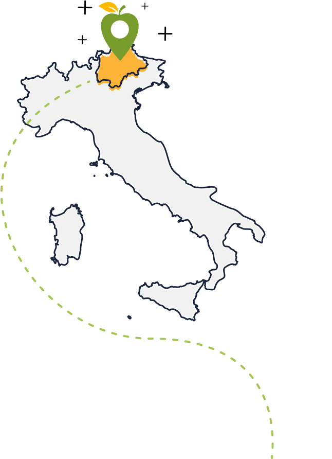 Il Distretto si sviluppa in Trentino nelle valli del fiume Noce, la Val di Sole e la Val di Non Il Distretto si sviluppa in Trentino nelle valli del fiume Noce, la Val di Sole e la Val di Non